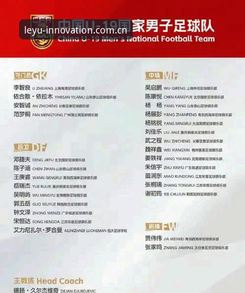 3项数据揭示U19国足土伦杯失利真相——基于乐鱼平台赛事数据的深度复盘